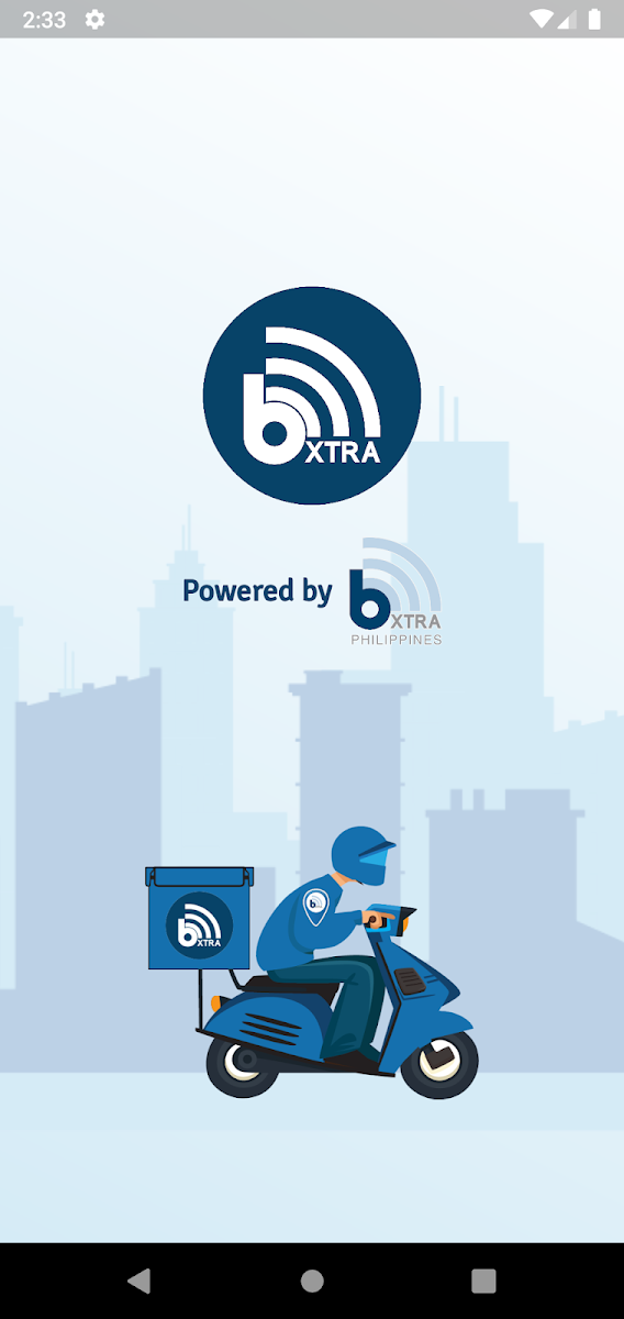 bXTRA PH app splash screen